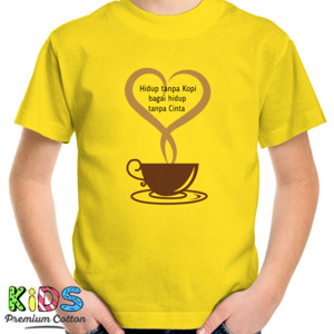 Kaos Filosofi Kopi dan Cinta