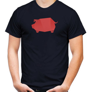 Kaos ORIGAMI PIG - UNISEX