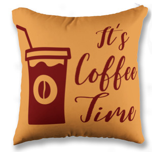 Bantal It's coffee time