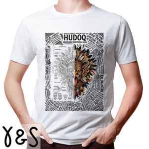 Kaos Kaos Hudoq Dayak Borneo Kalimantan