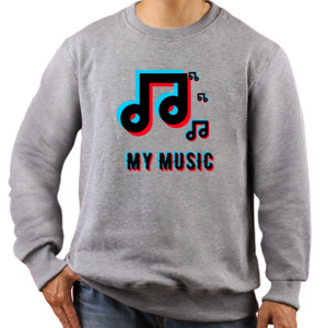 Jaket Sweater My music