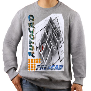 Jaket Sweater Drafting CAD