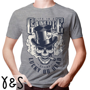 Kaos "Skull of Casino" Premium Quality