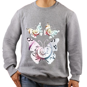 Jaket Sweater Love Butterfly