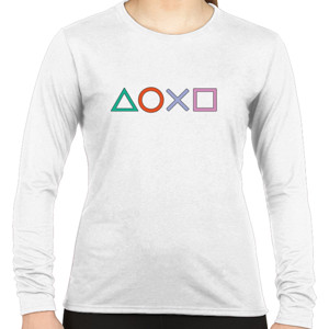 Kaos PS Controller Buttons Shirt