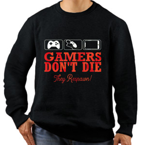 Jaket Sweater Gamers Don't Die
