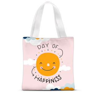 Tas Tote Fullprint day of Happiness