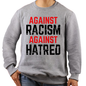 Jaket Sweater Anti Rasisme
