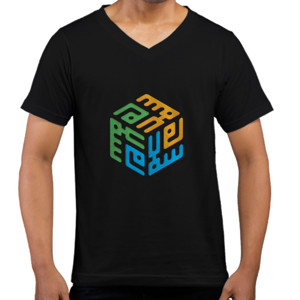 Kaos  Kaligrafi Kufi Salam