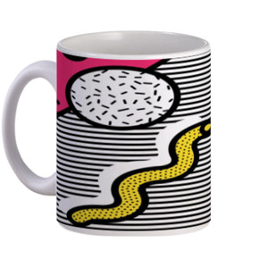 Mug Neo memphis background 6