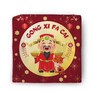 Sarung Bantal Imlek chinese new year gong xi fa cai 2022