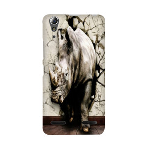 Case gambar Badak 3D Casing HP