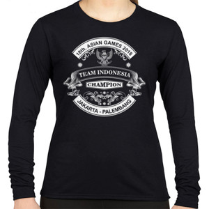 Kaos Asian Games 2018 - 2 Sides Retro Vintage