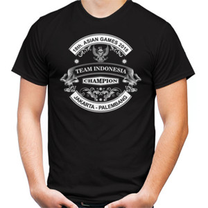 Kaos Asian Games 2018 - 2 Sides Retro Vintage
