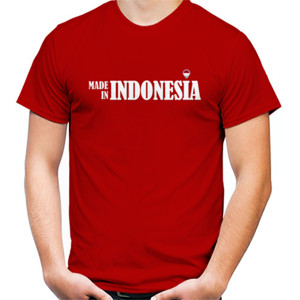 Kaos MADE IN INDONESIA