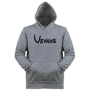 Jaket Hoodie Baju Kaos Wanita Venus Teks