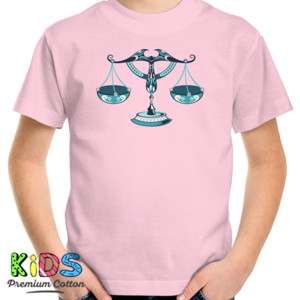 Kaos Zodiak - Libra Logo  