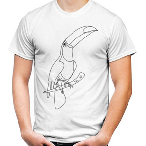 Kaos Burung Paruh Panjang