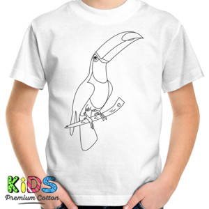Kaos Burung Paruh Panjang