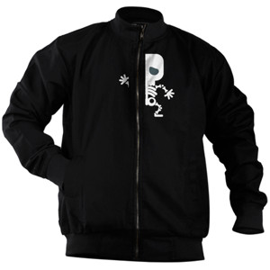 Jaket Bomber Halloween - Funny Skull  