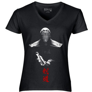 Kaos Kendo Silhouette