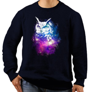 Jaket Sweater Owl Galaxy 3 