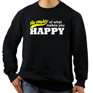 Jaket Sweater DO MORE OF WHAT MAKES YOU HAPPY
