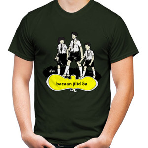 Kaos Kaos Cover Buku Bahasa Indonesia Bacaan Jadul