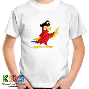 Kaos Kaos Anak Gambar Parrot
