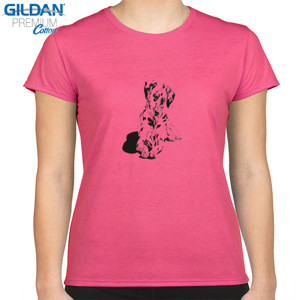 Kaos Dog dalmation art design