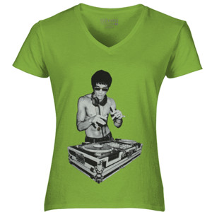 Kaos gung fu scratch tee