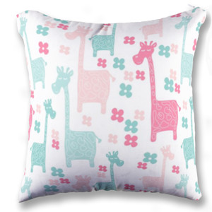 Bantal Colourful Giraffes