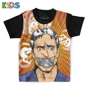 Kaos Anak Full-Print Kaos Anak JANGAN BICARA