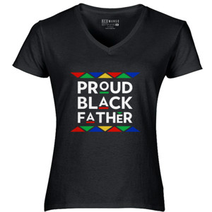 Kaos Baju Kaos Distro Proud Black Father