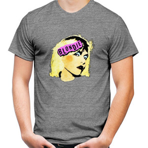 Kaos Blondie Punk Logo