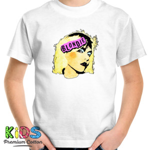 Kaos Blondie Punk Logo