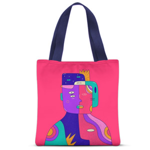 Tas Tote Fullprint Superlative Secret Society #5188