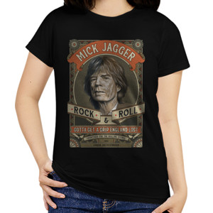 Kaos MICK JAGGER ROCK N ROLL 