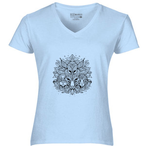 Kaos Premium - Seni Gambar Abstrak Pesona Binatang