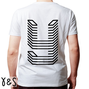 Kaos Huruf Y pro (Front & Back)