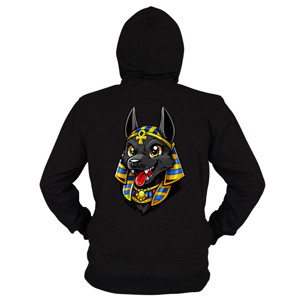 Hoodie Zipper Anubis