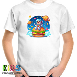Kaos Petualangan Astronot Kecil