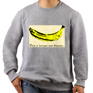 Jaket Sweater Banana's Treachery of Rene