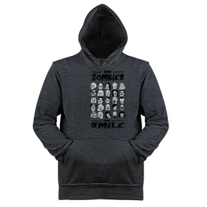 Jaket Hoodie EVEN ZOMBIES CAN SMILE