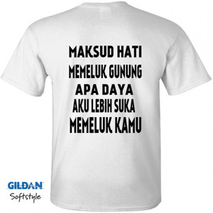 Kaos BAJU KATA KATA LUCU