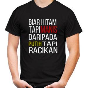 Kaos Hitam Putih