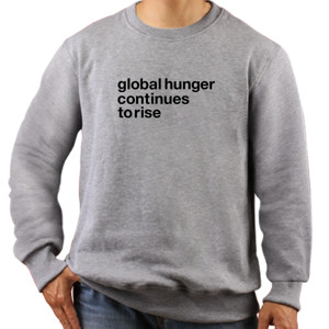 Jaket Sweater global hunger