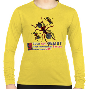 Kaos Ada Gula Ada Semut