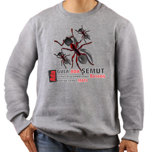Jaket Sweater Ada Gula Ada Semut