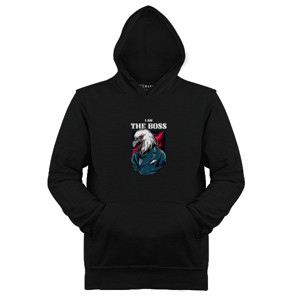 Jaket Hoodie Kaos Motivasi - I Am The Boss